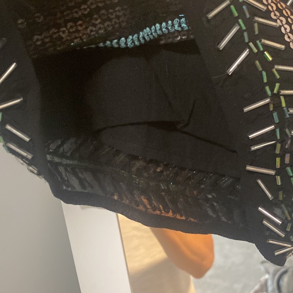 Fun Dressy Festival Embellished Lined Shorts  Size Small - Picture 6 of 8